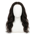 18-inch BW wig with brown lining removed
