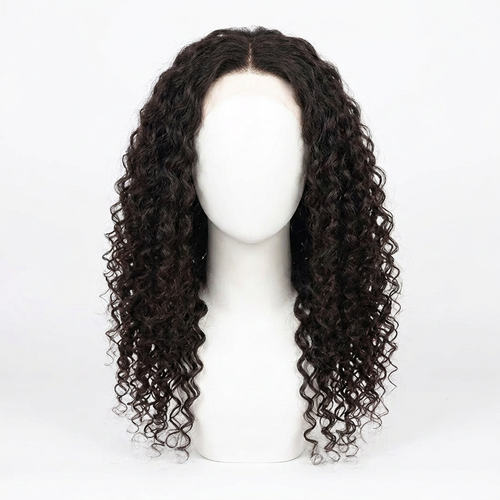 22-inch curly wig with lining removed