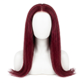 24-inch 99J wig on a featureless white mannequin with matching body