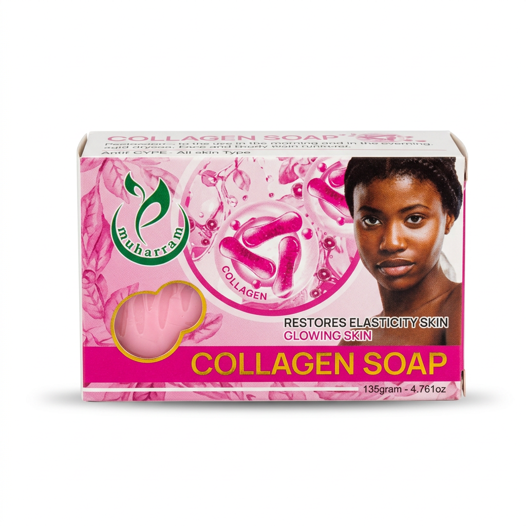 Collagen soap photo edit