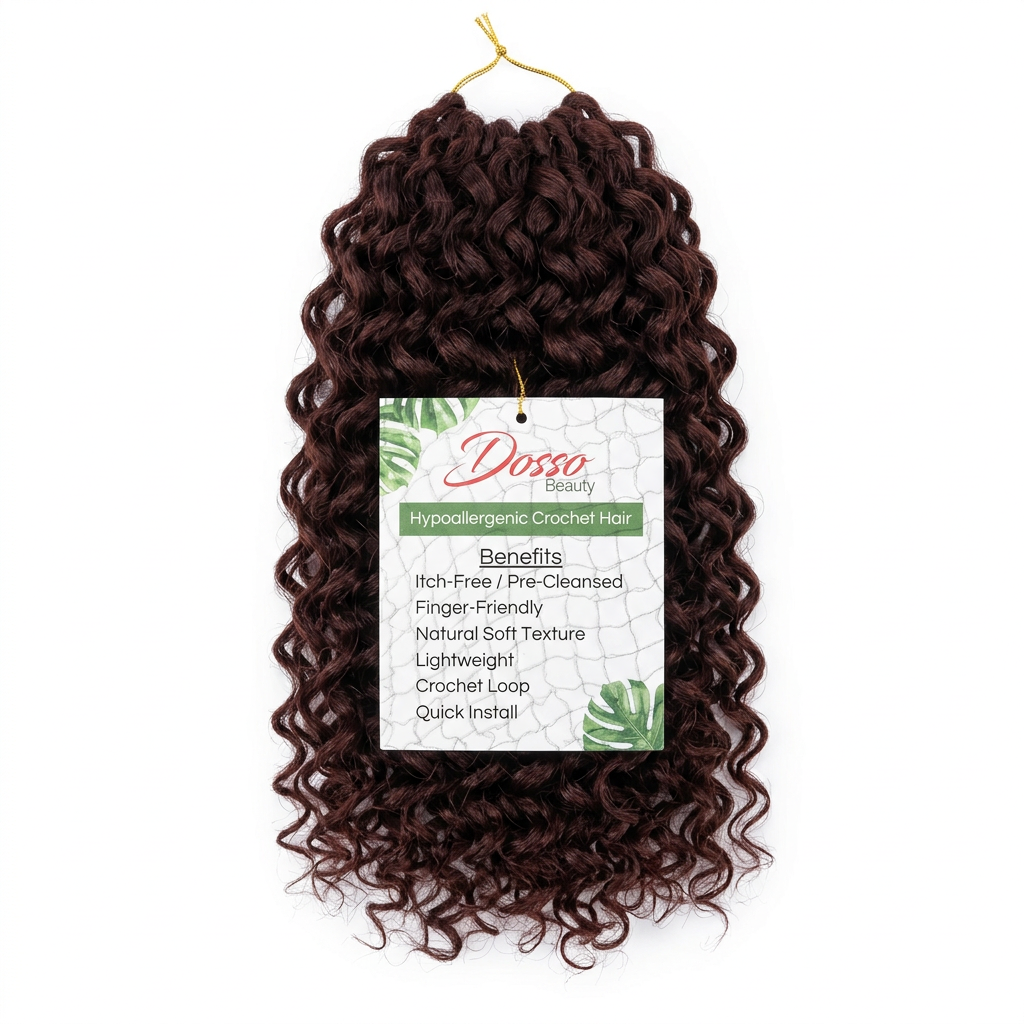 Dosso Water Wave 14-inch hair photo edit