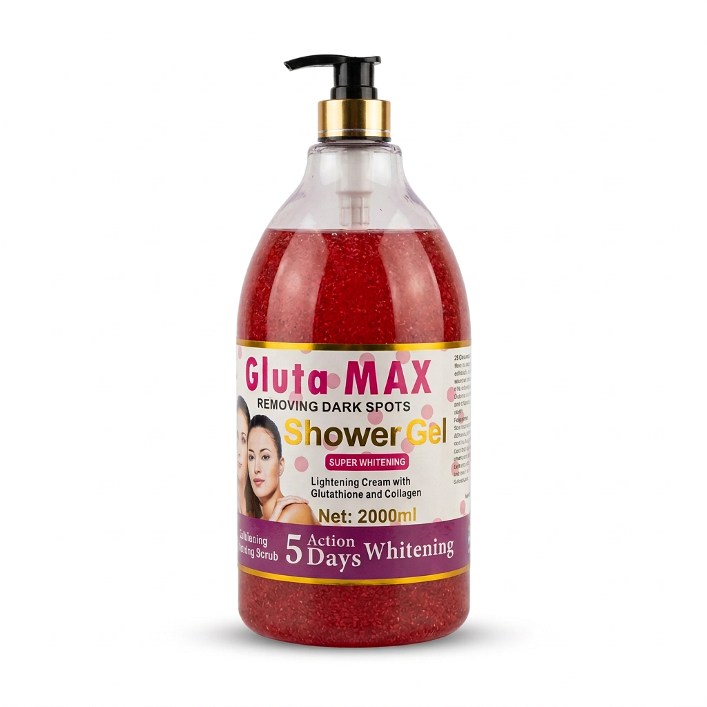 Gluta Max Shower Gel price-sticker cleanup