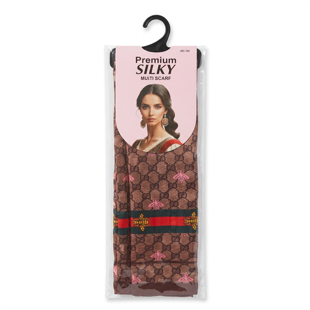 Premium Silky Scarf photo edit