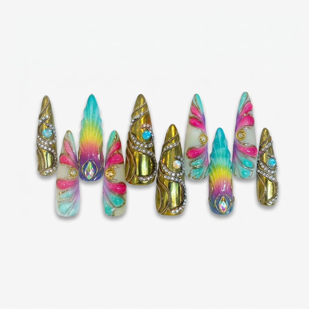 Re-edit using the original listed nail photo