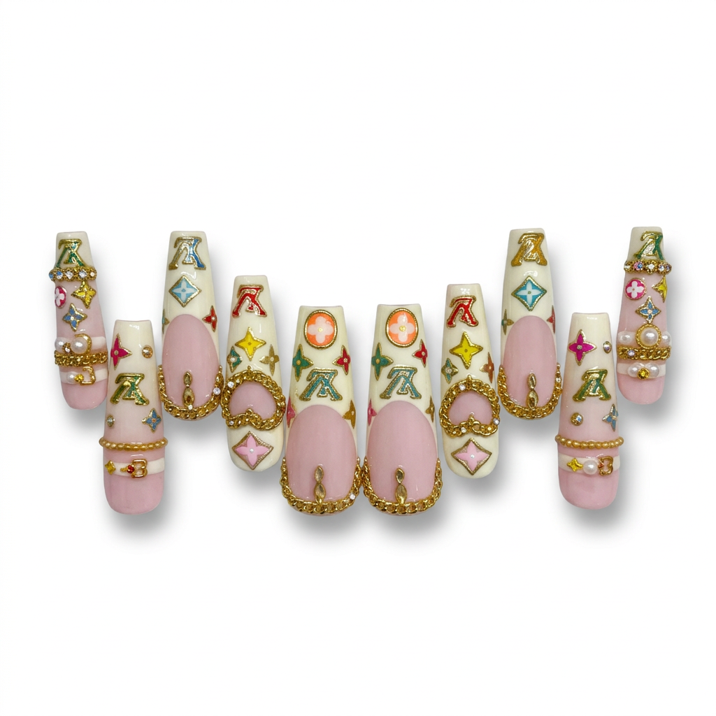 Revised original nail set on a clean white background