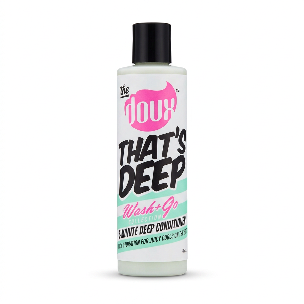 The Doux That’s Deep conditioner photo edit